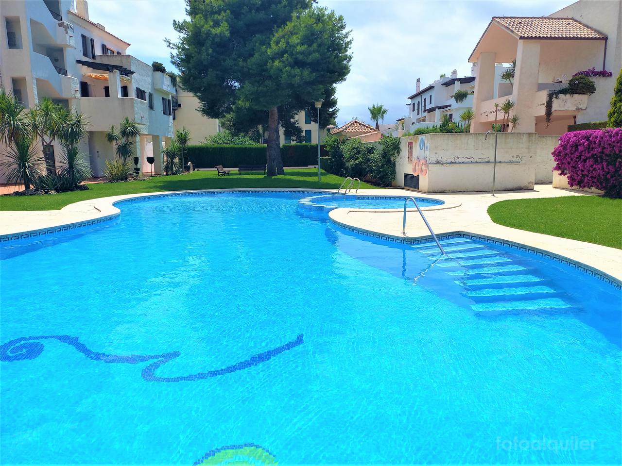 Alquiler apartamento vacaciones playa del Cargador, urbanización Villa Mediterranea, Alcossebre