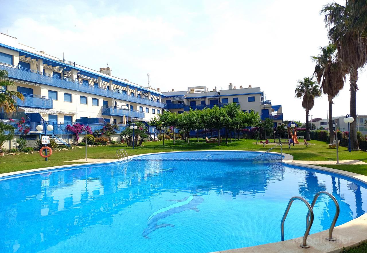 Apartamento con piscina en Alcossebre, urbanización San Damián, Castellón