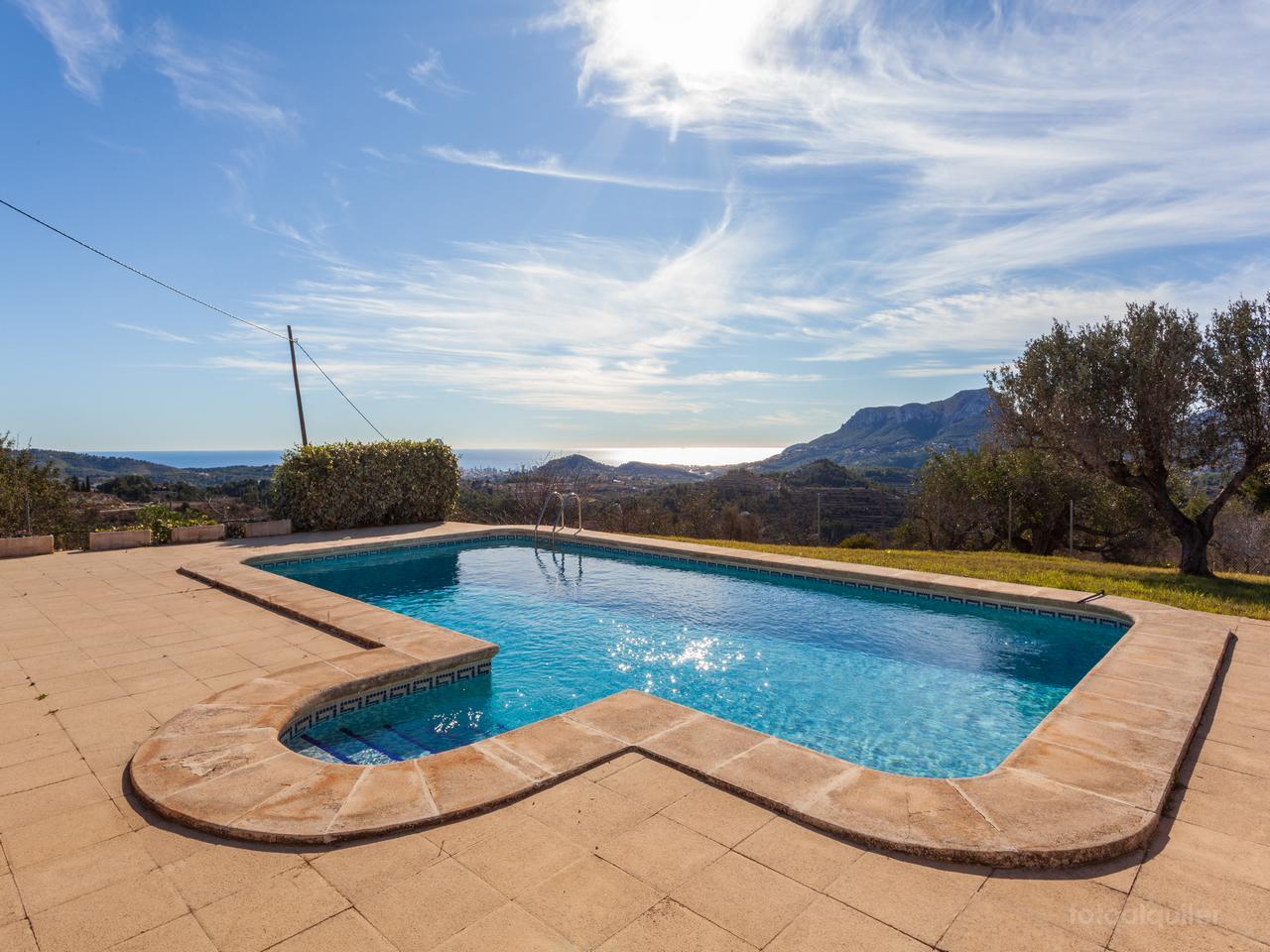 Villa grande con piscina privada en Benissa, Alicante