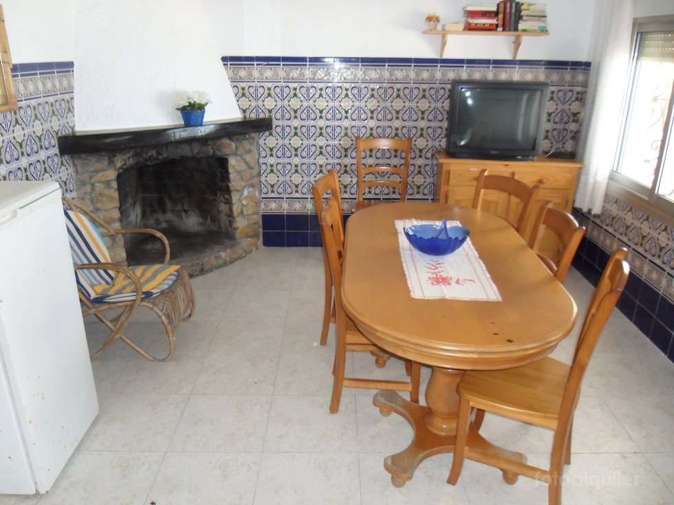 Alquiler chalet en primera linea de playa de Les Deveses, Denia
