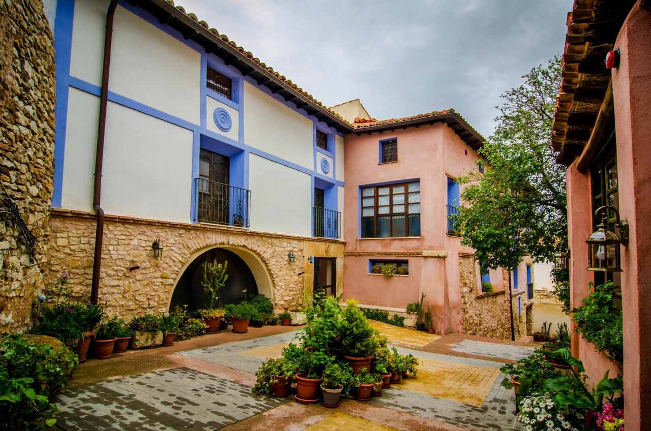 Apartamentos rurales El Rincón Solariego, casa con jacuzzi en Teruel, Pancrudo