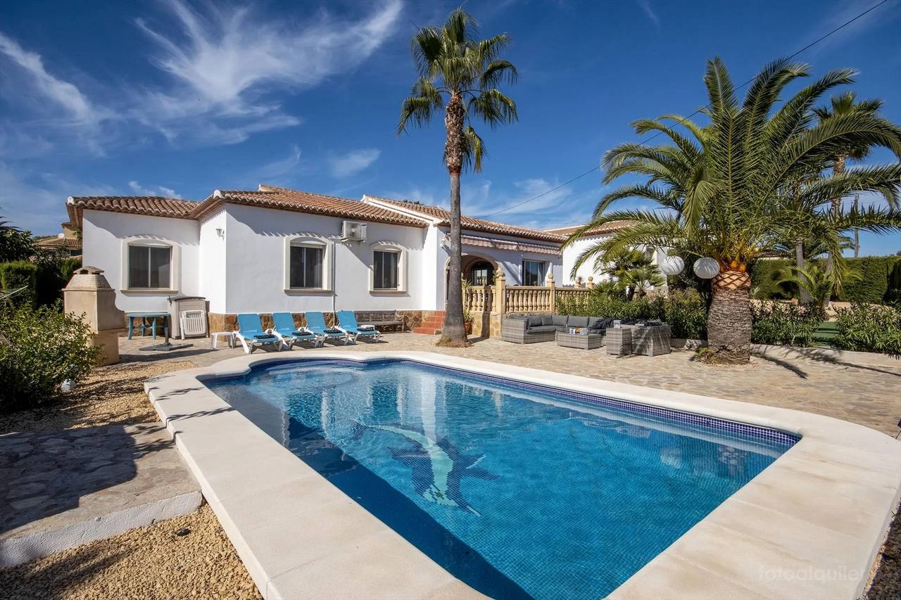 Casa con piscina privada en Jávea, Alicante, Costa Blanca