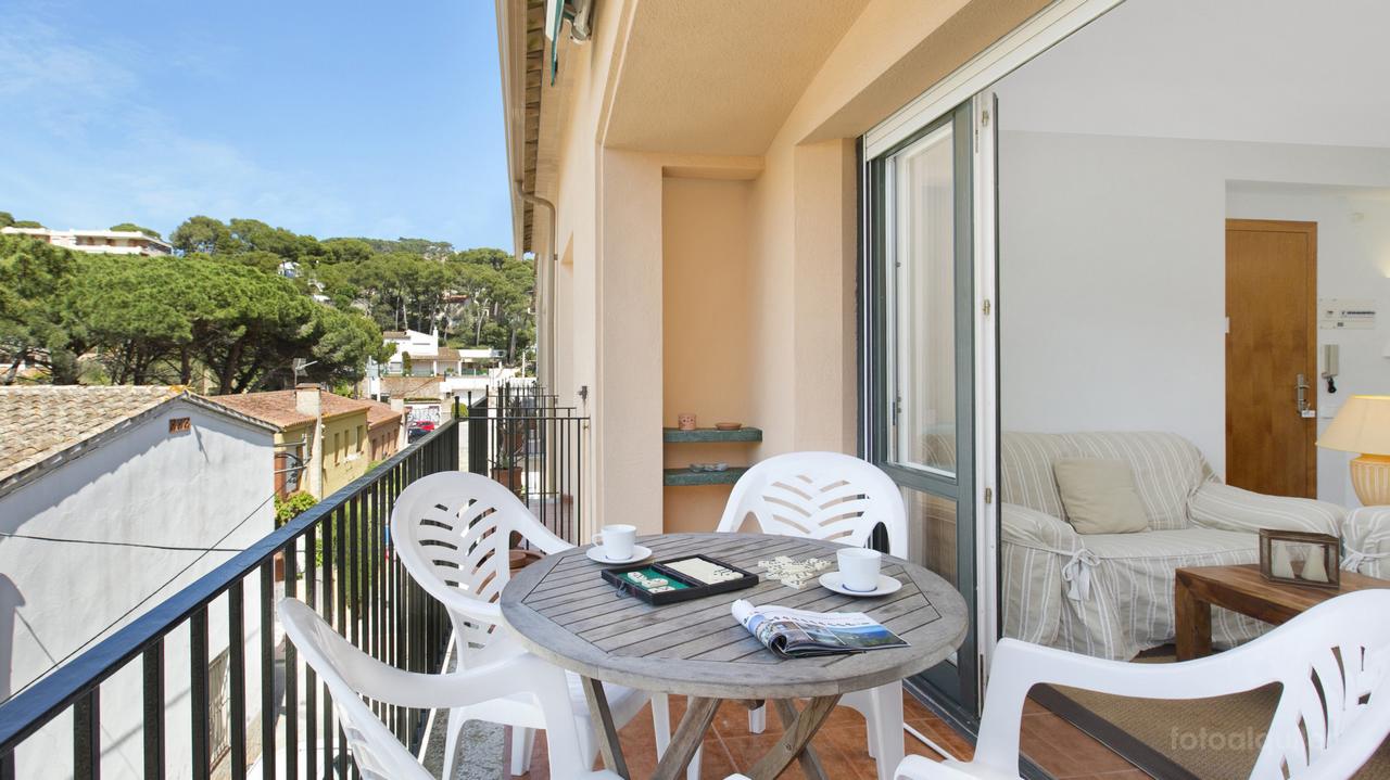 Apartamento dos dormitorios con balcón en Llafranc, Costa Brava, Girona