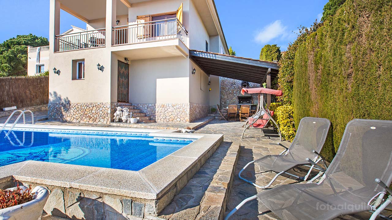 Casa con piscina privada en Lloret de Mar, Girona