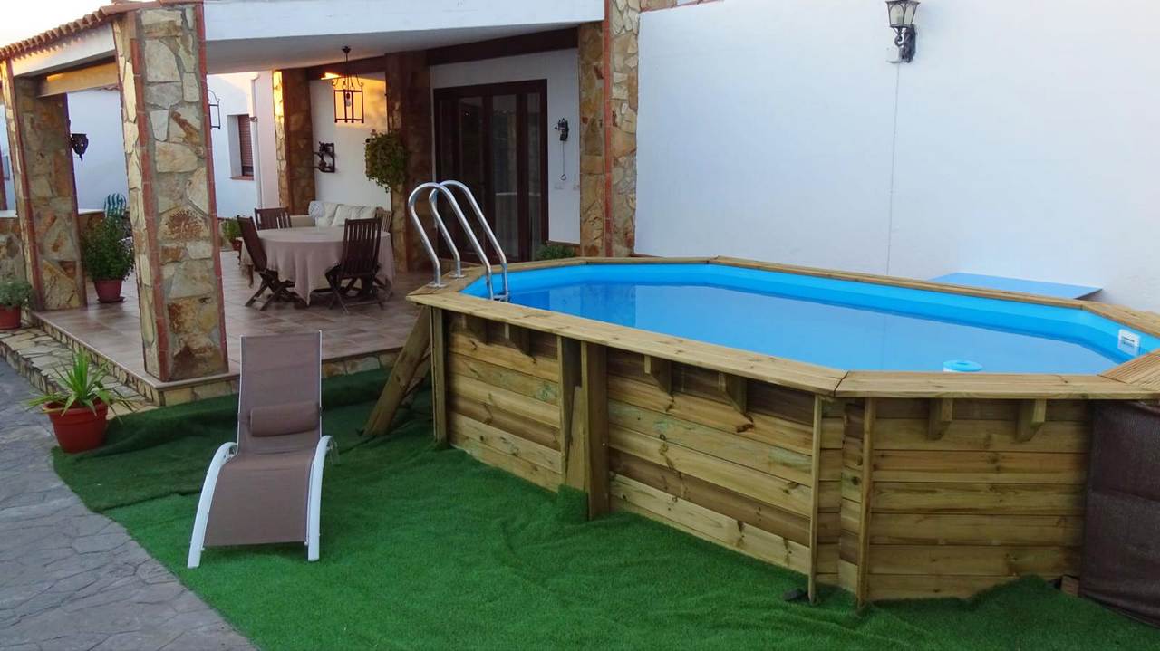 Casa Rural con piscina privada en El Real de la Jara, Sevilla
